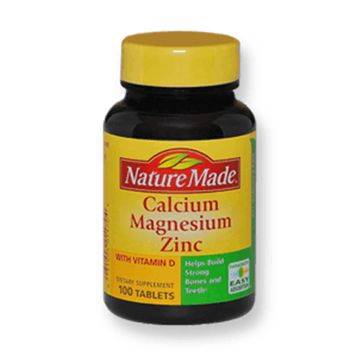 مکمل غذایی کلسیم منیزیم زینک نیچرمید