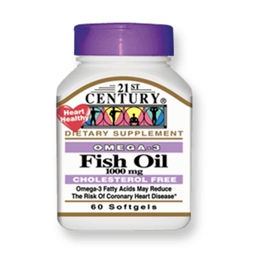 مکمل های غذایی روغن ماهی ۲۱ سنتری